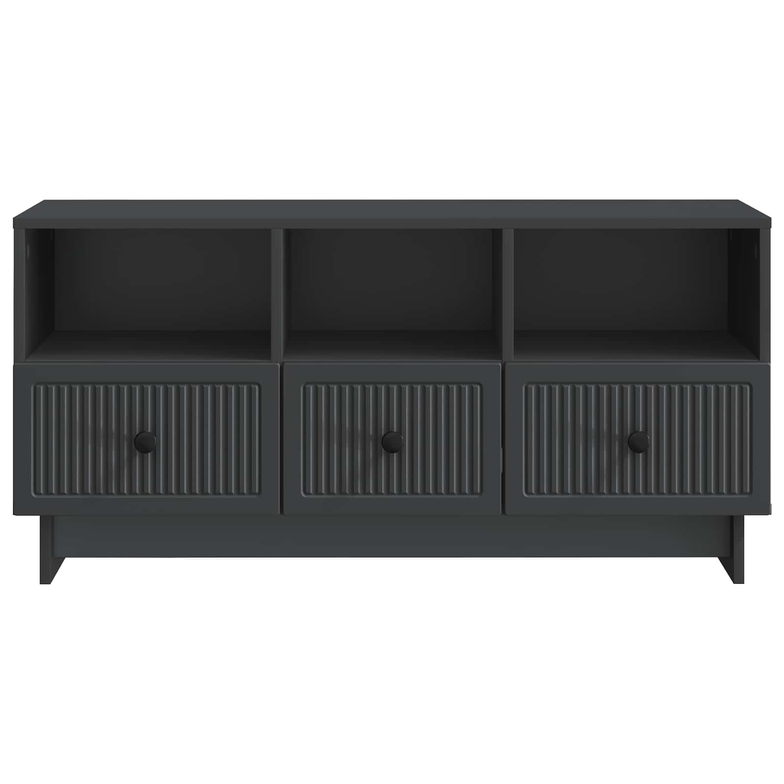 TV-Schränk Schwarz 102 x 34,5 x 50 cm Holzwerkstoff