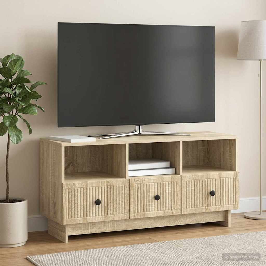 TV-Schränk Sonoma-Eiche 102 x 34,5 x 50 cm Holzwerkstoff