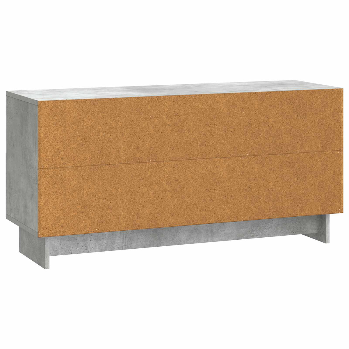 TV-Schränk Betongrau 102 x 34,5 x 50 cm Holzwerkstoff