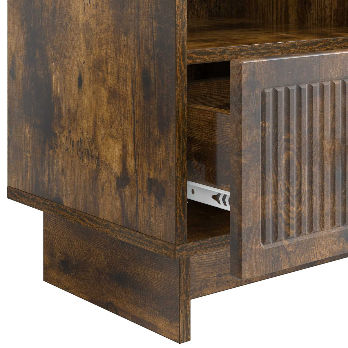 TV-Schränk Geräucherte Eiche 102 x 34,5 x 50 cm Holzwerkstoff