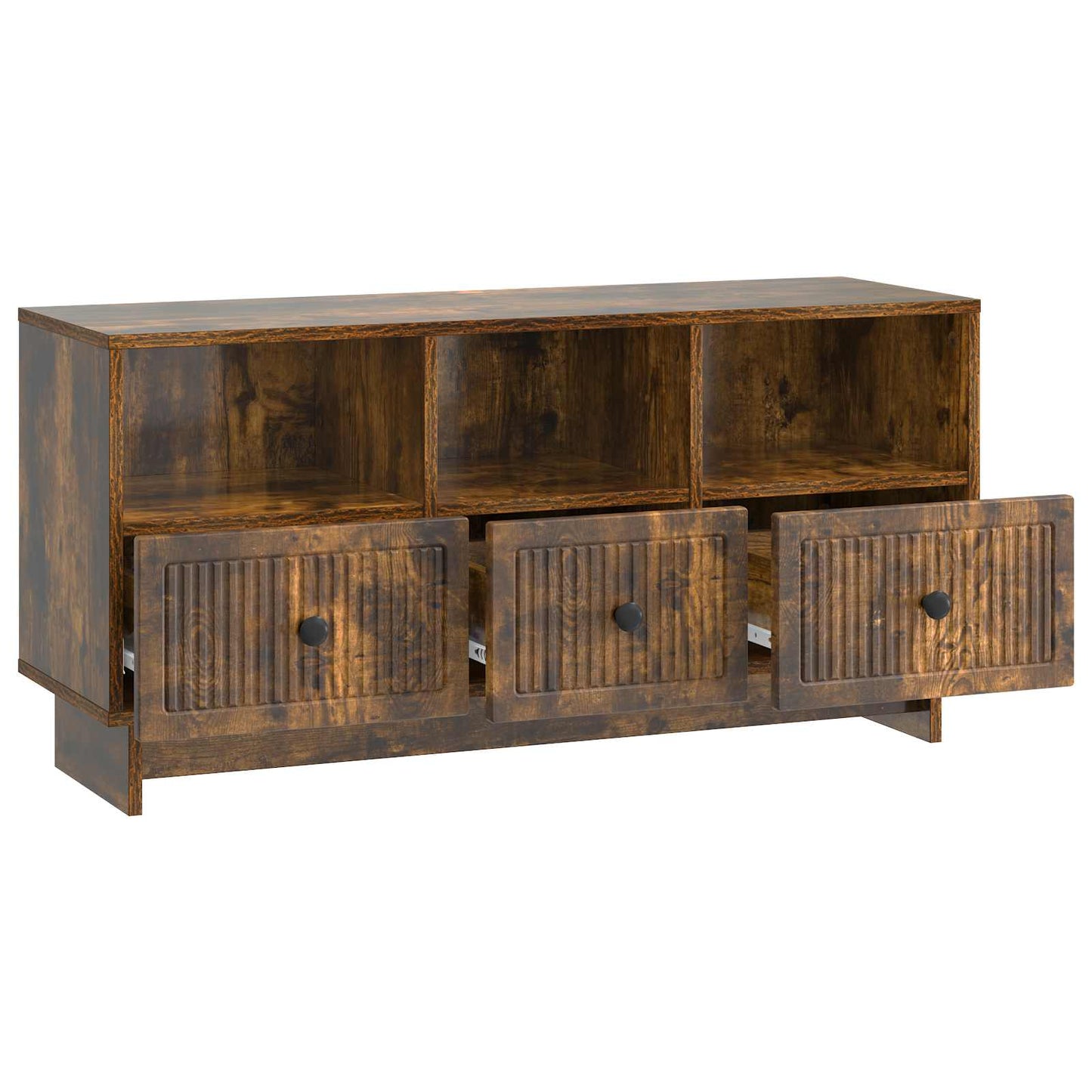 TV-Schränk Geräucherte Eiche 102 x 34,5 x 50 cm Holzwerkstoff