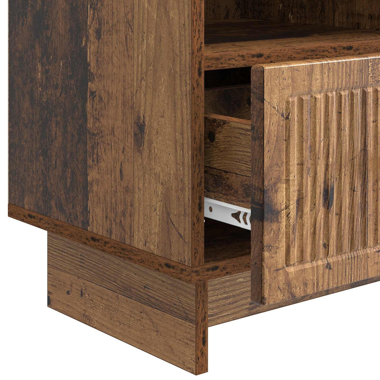 TV-Schränk Altholz 102 x 34,5 x 50 cm Holzwerkstoff