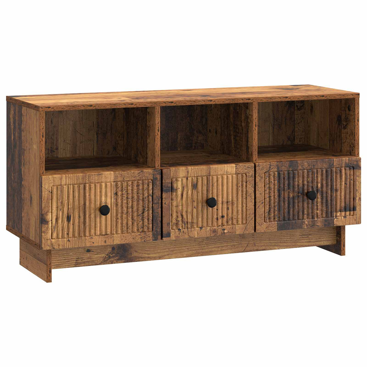 TV-Schränk Altholz 102 x 34,5 x 50 cm Holzwerkstoff