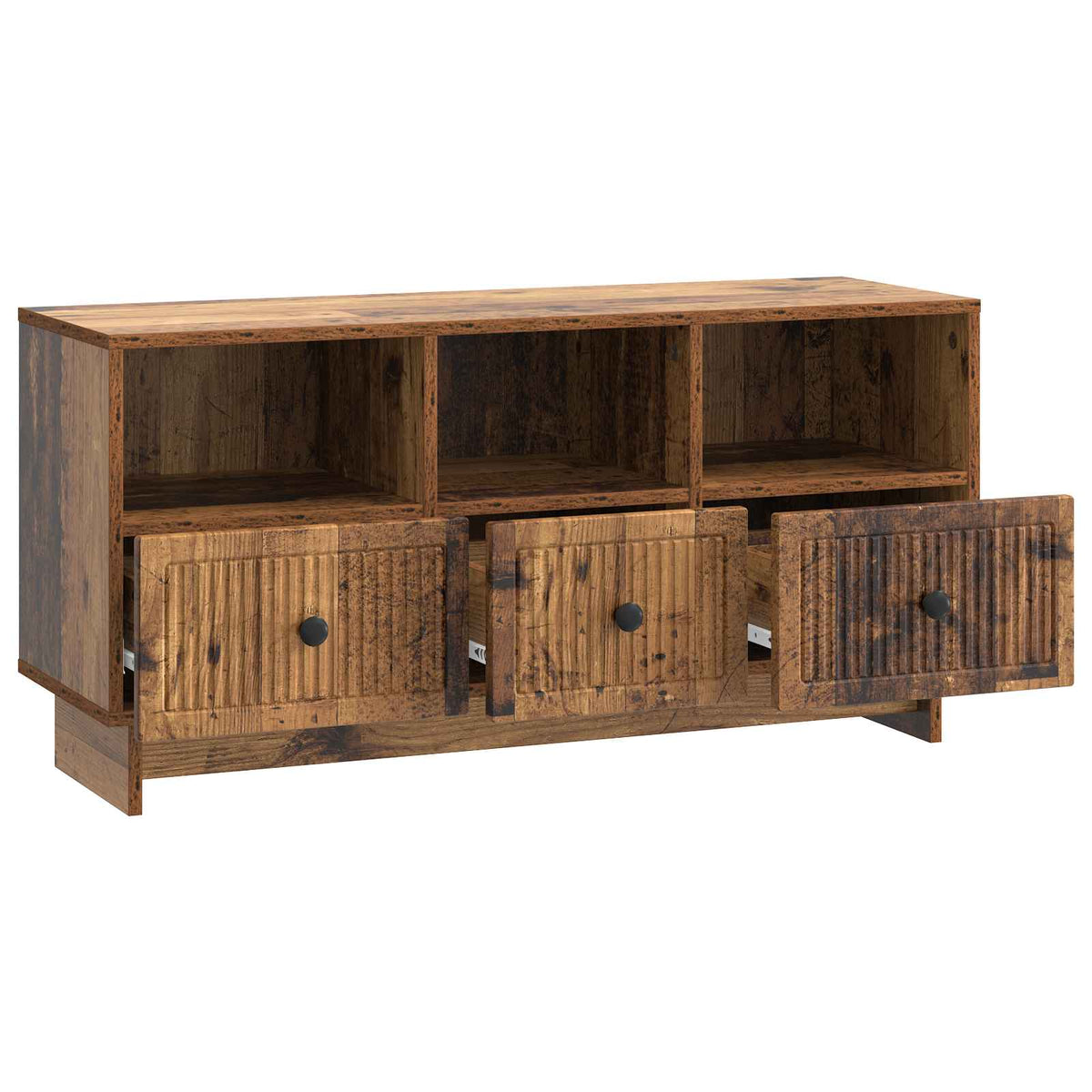 TV-Schränk Altholz 102 x 34,5 x 50 cm Holzwerkstoff