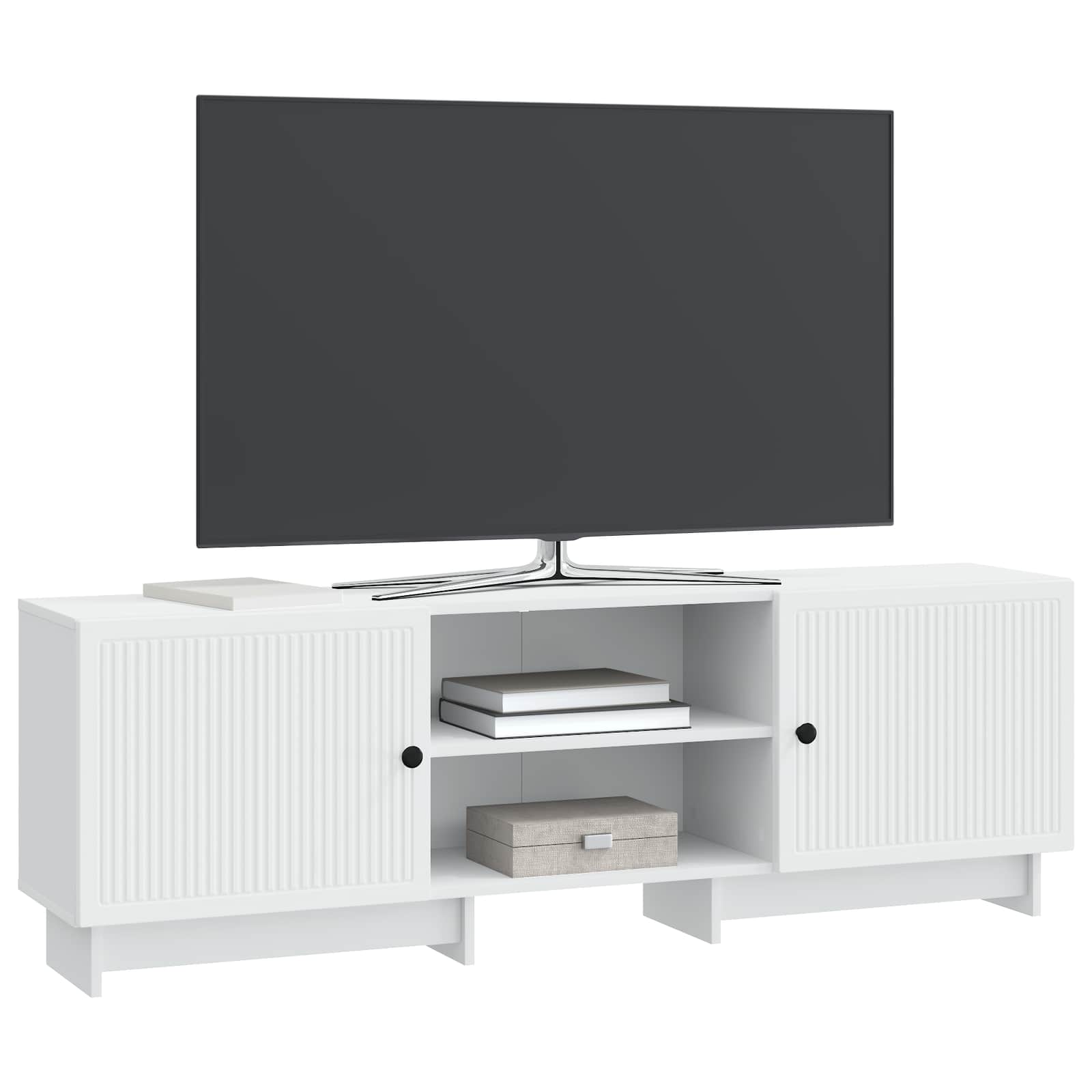 TV-Schränk Weiß 150 x 31 x 50 cm Holzwerkstoff