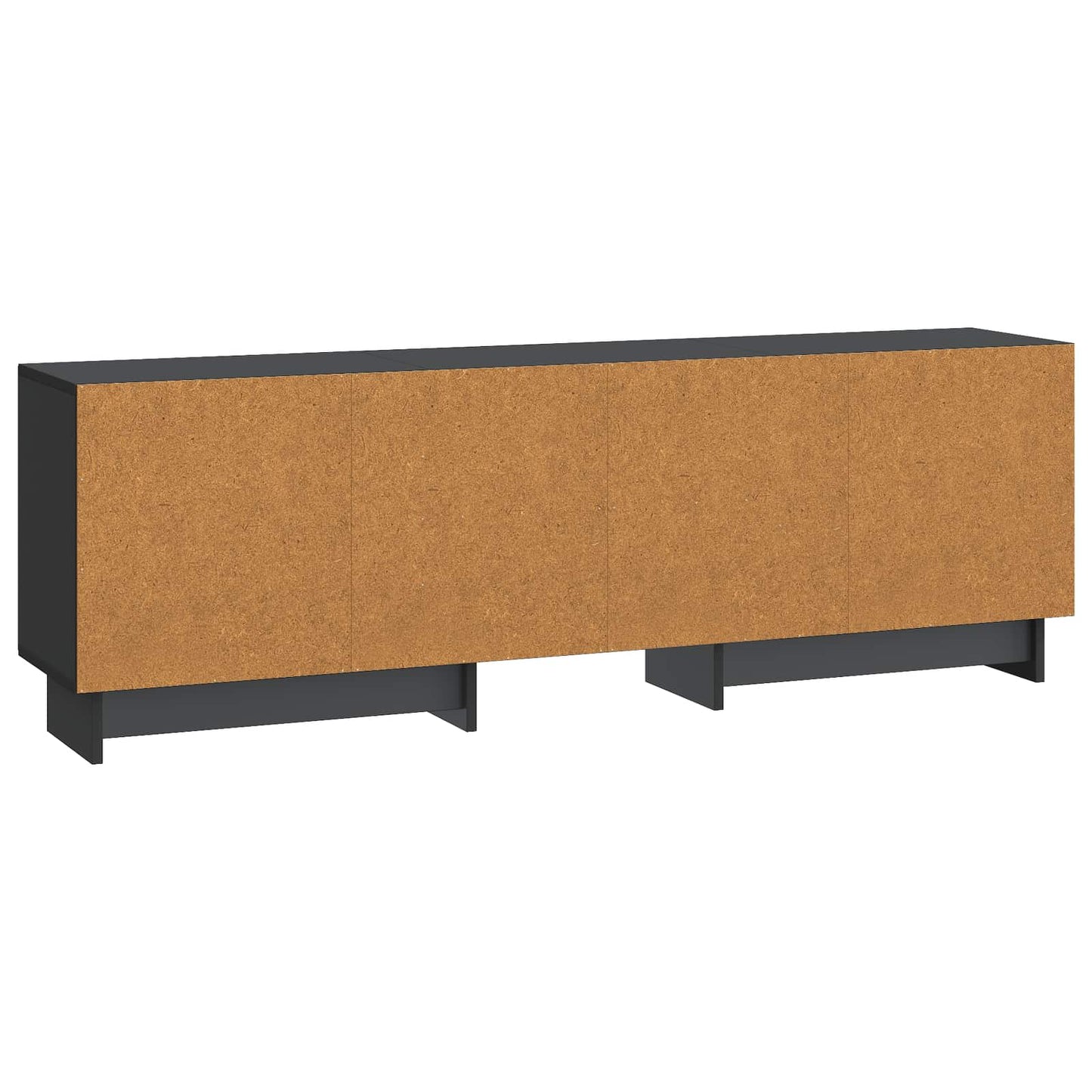 TV-Schränk 150 x 31 x 50 cm Schwarz Holzwerkstoff
