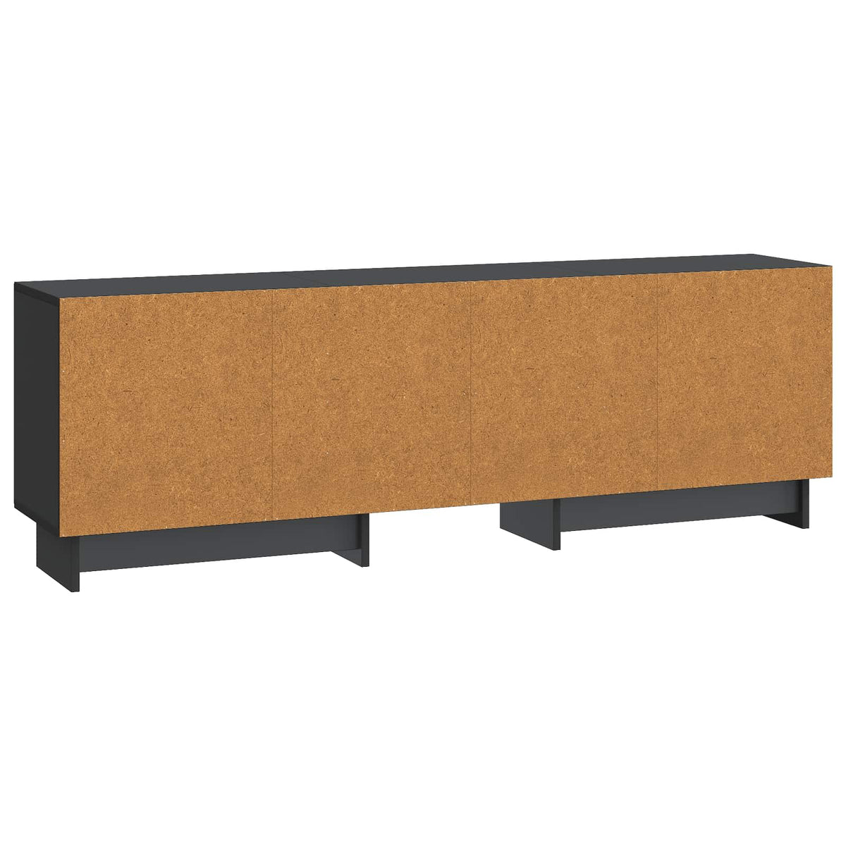 TV-Schränk 150 x 31 x 50 cm Schwarz Holzwerkstoff