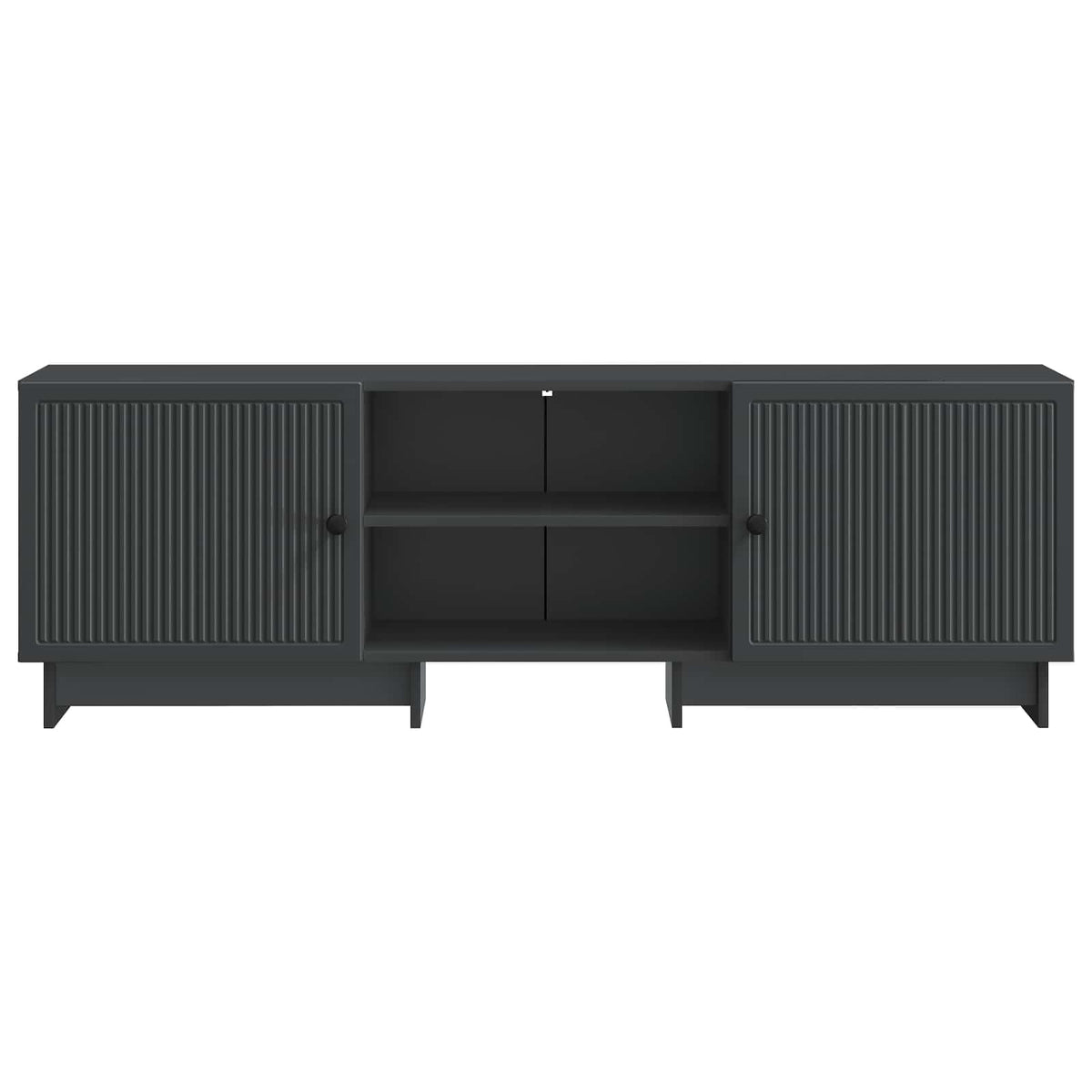 TV-Schränk 150 x 31 x 50 cm Schwarz Holzwerkstoff