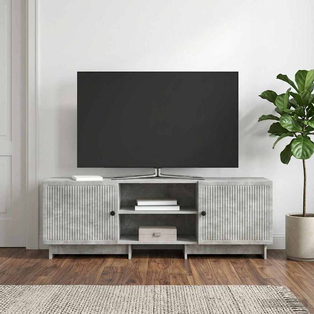 TV-Schränk 150 x 31 x 50 cm Betongrau Holzwerkstoff