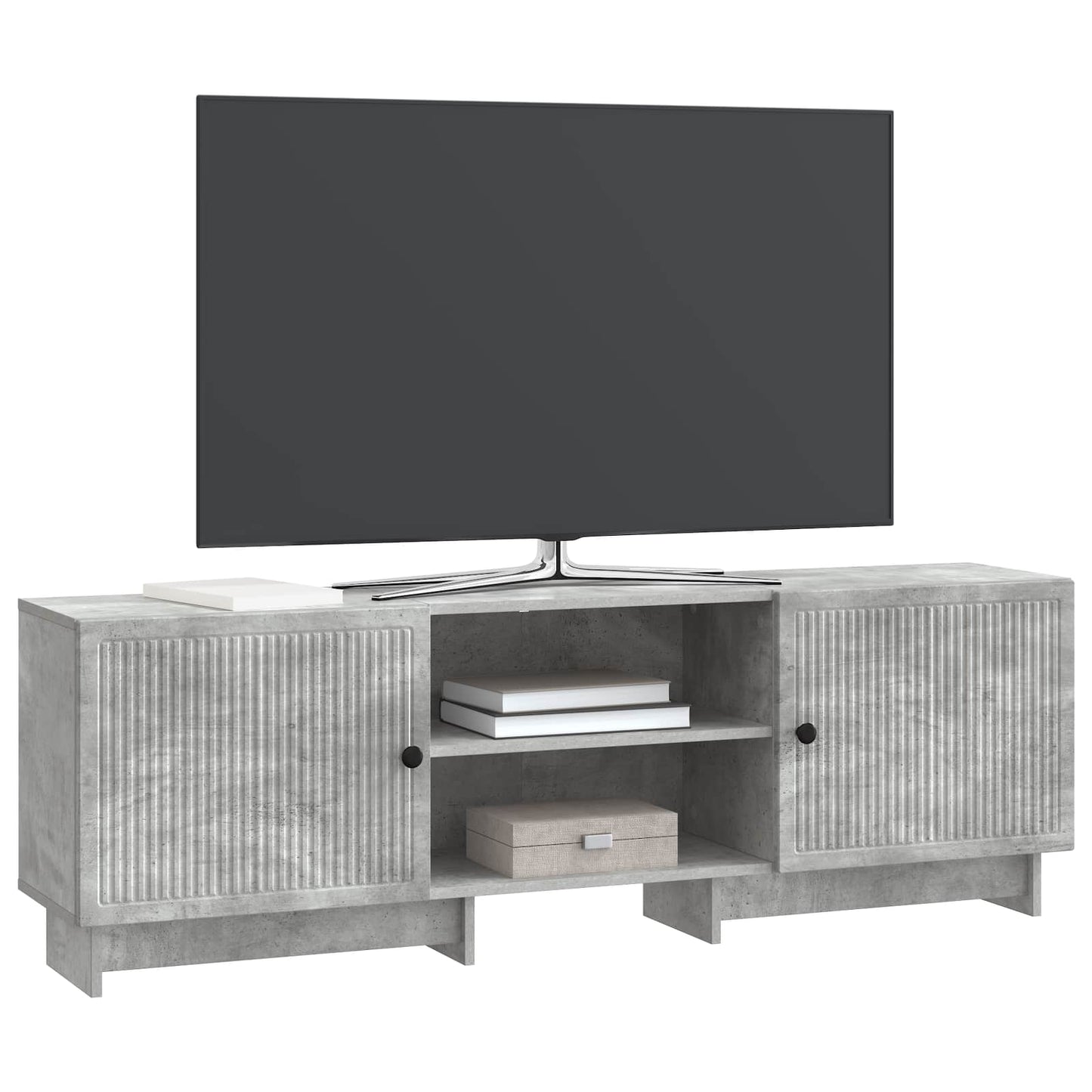 TV-Schränk 150 x 31 x 50 cm Betongrau Holzwerkstoff