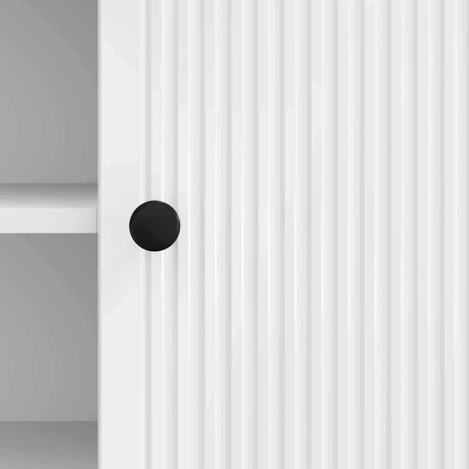 TV-Schränk 150 x 31 x 50 cm Hochglanz Weiß Holzwerkstoff