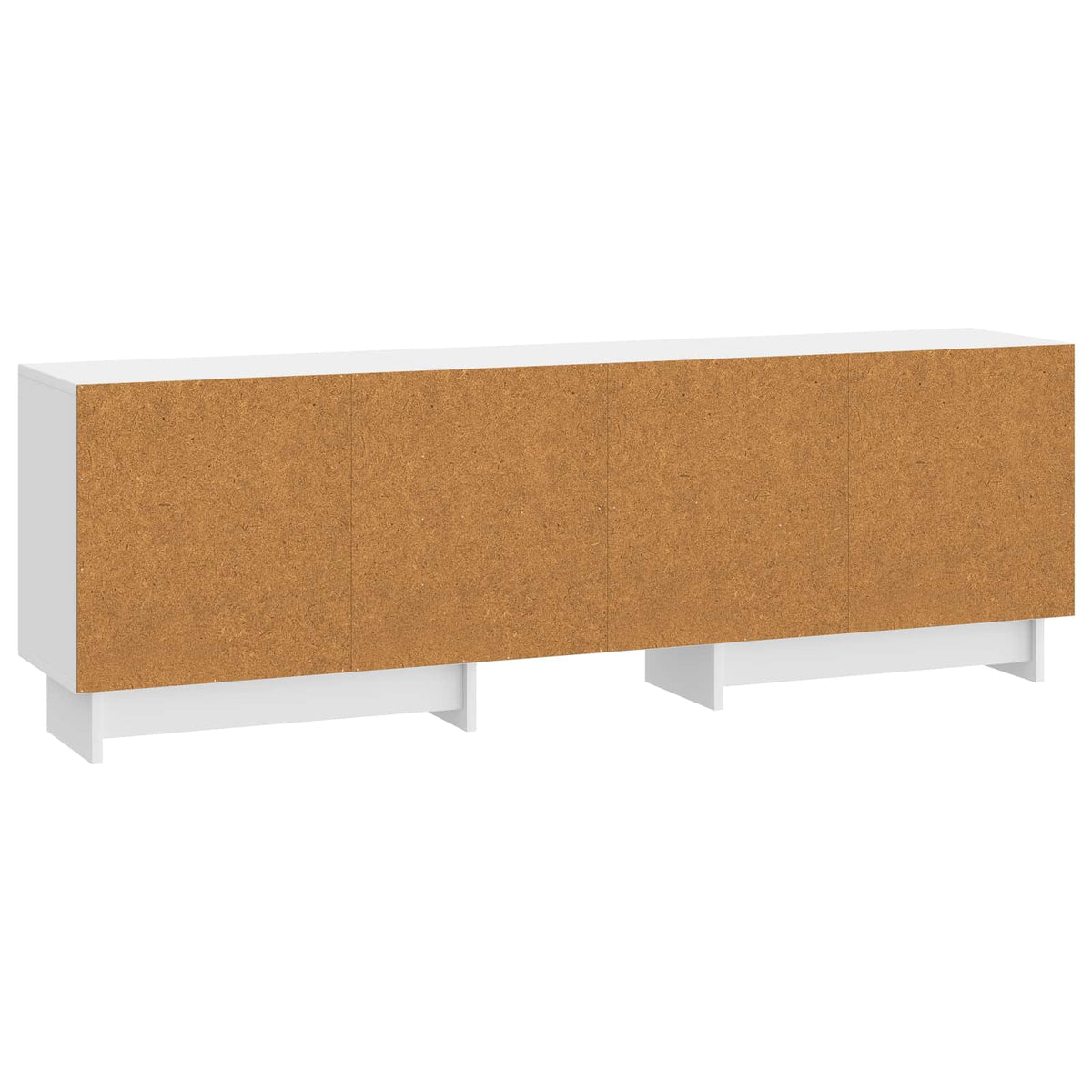 TV-Schränk 150 x 31 x 50 cm Hochglanz Weiß Holzwerkstoff