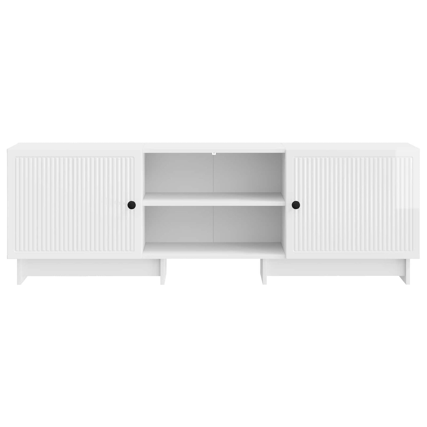 TV-Schränk 150 x 31 x 50 cm Hochglanz Weiß Holzwerkstoff