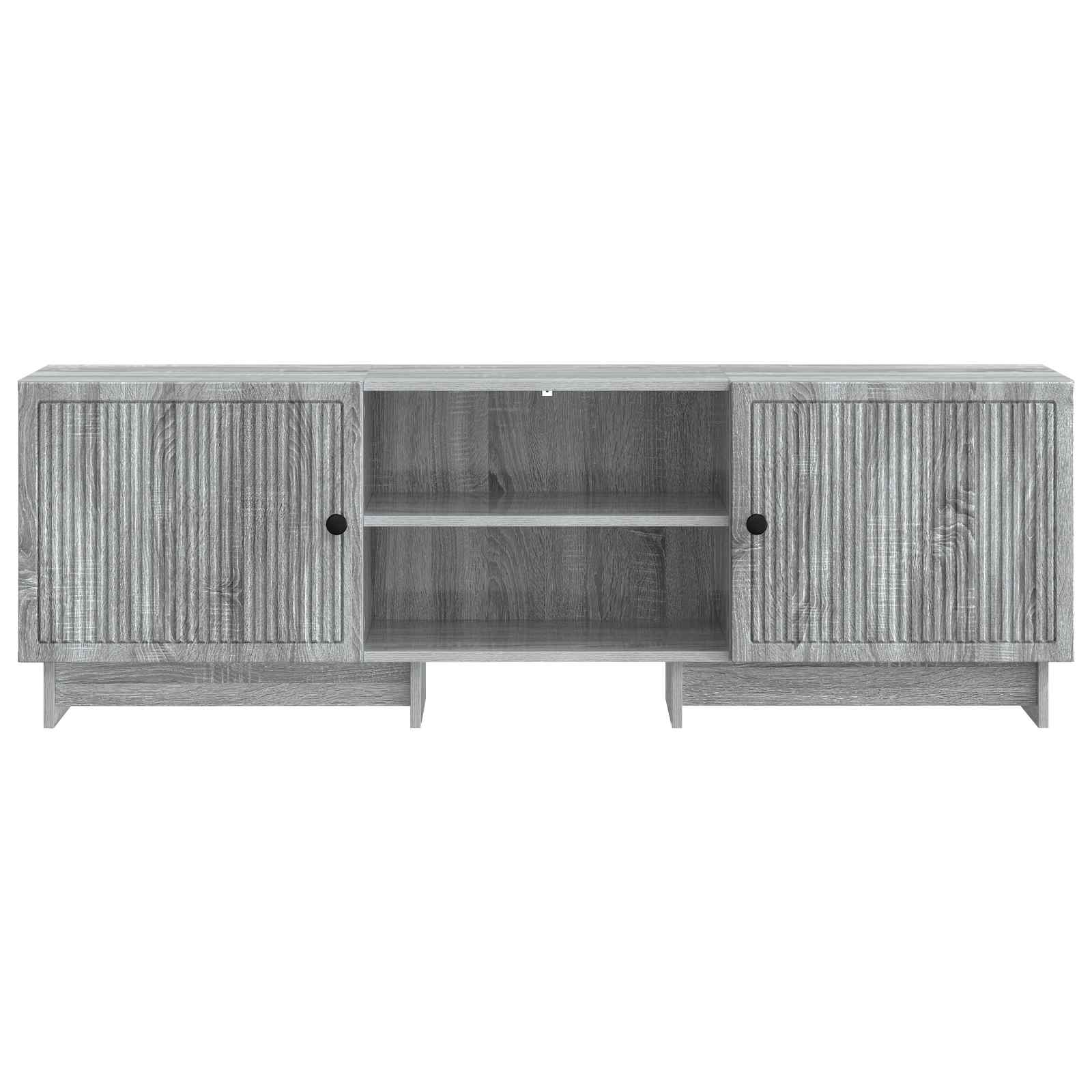 TV-Schränk 150 x 31 x 50 cm Sonoma-Grau Holzwerkstoff