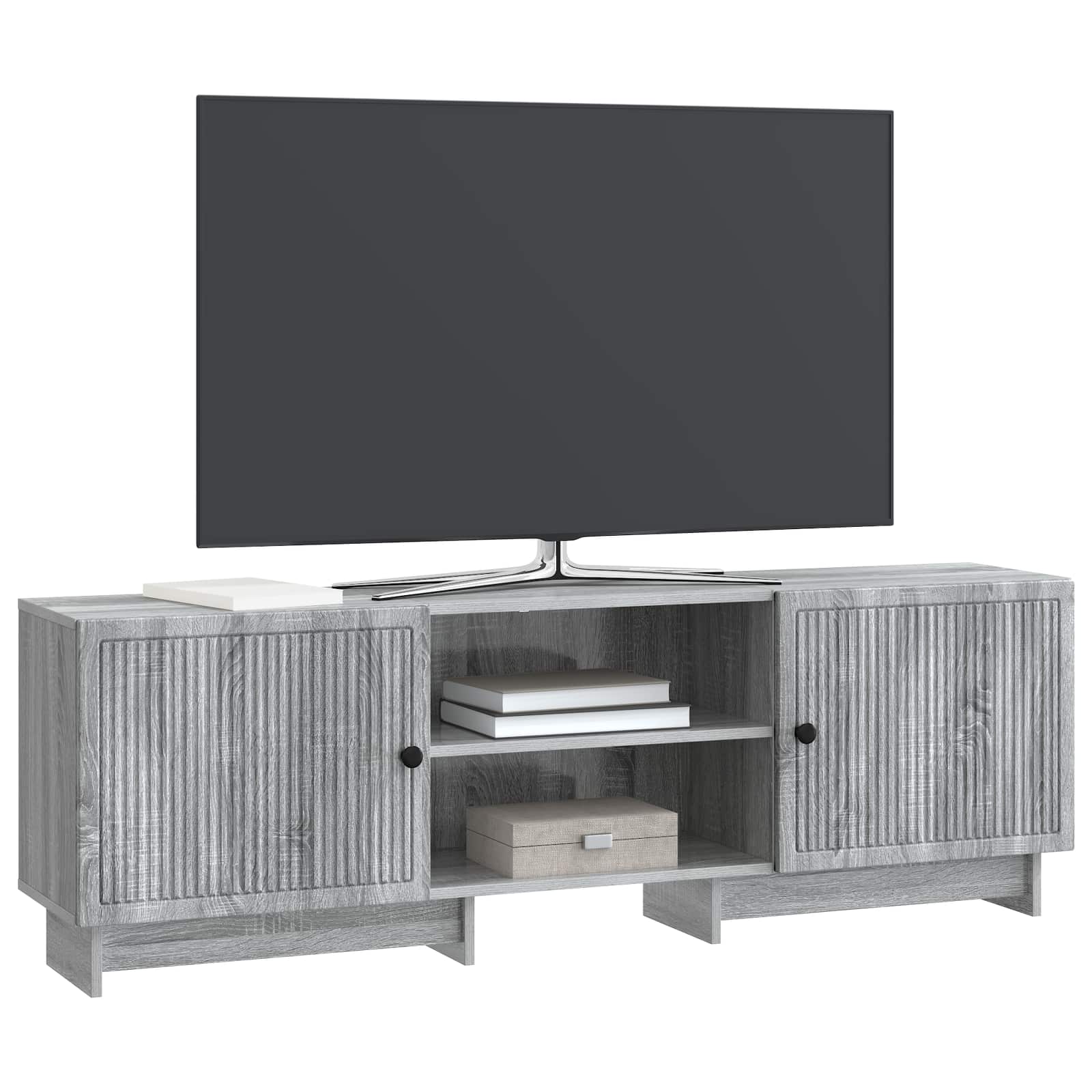 TV-Schränk 150 x 31 x 50 cm Sonoma-Grau Holzwerkstoff