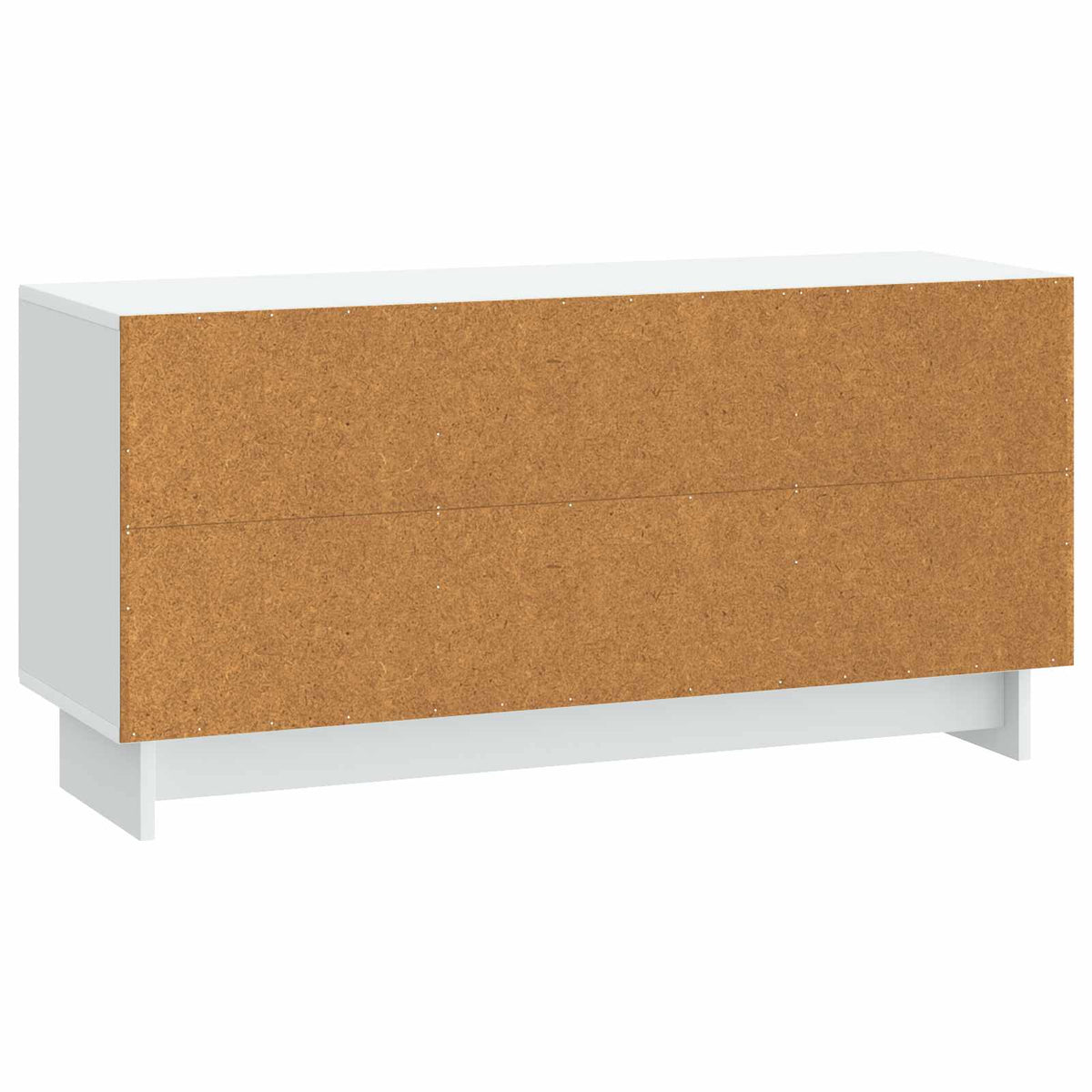 TV-Schränk 102 x 34,5 x 50 cm Weiß Holzwerkstoff