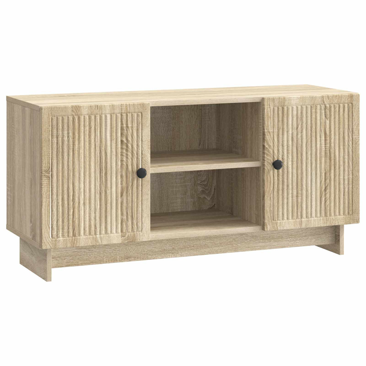 TV-Schränk 102 x 34,5 x 50 cm Sonoma-Eiche Holzwerkstoff