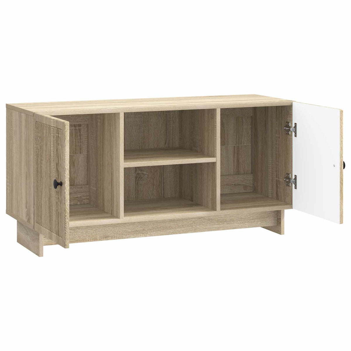 TV-Schränk 102 x 34,5 x 50 cm Sonoma-Eiche Holzwerkstoff