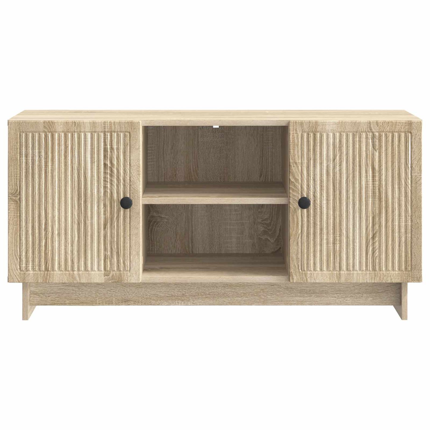 TV-Schränk 102 x 34,5 x 50 cm Sonoma-Eiche Holzwerkstoff