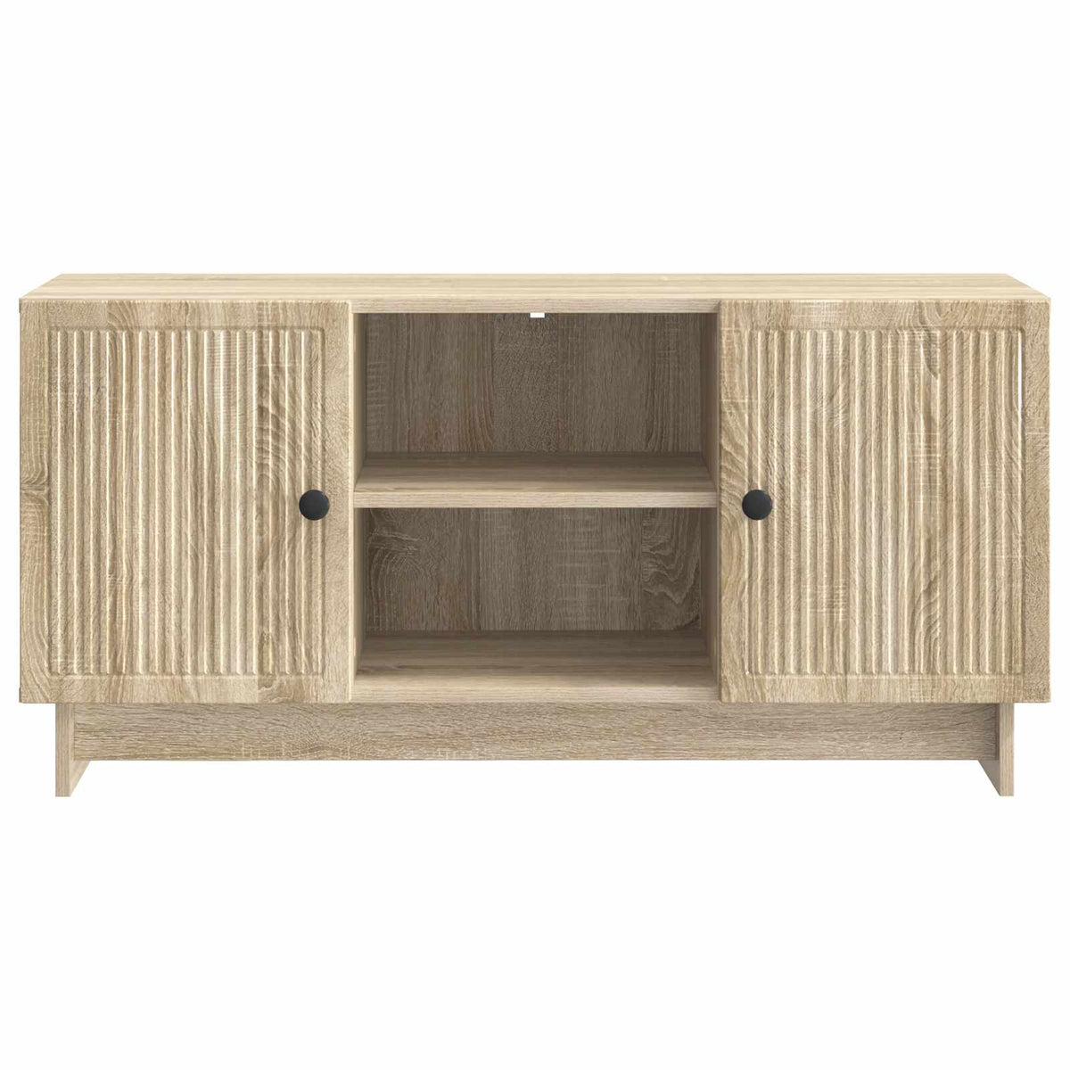 TV-Schränk 102 x 34,5 x 50 cm Sonoma-Eiche Holzwerkstoff