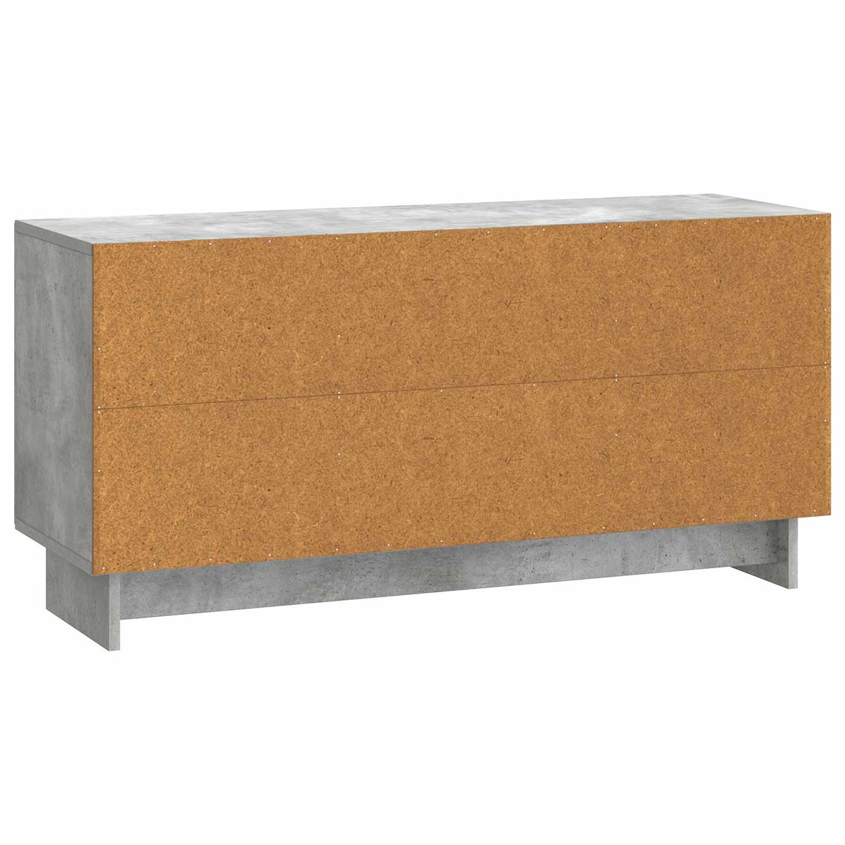 TV-Schränk 102 x 34,5 x 50 cm Betongrau Holzwerkstoff