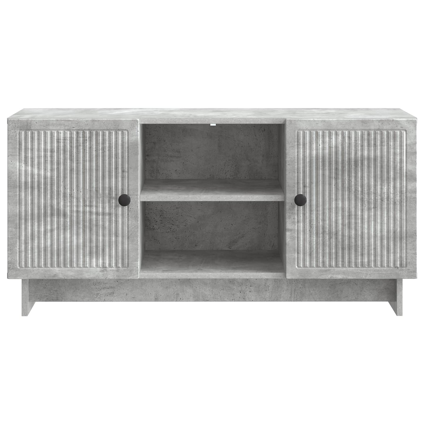 TV-Schränk 102 x 34,5 x 50 cm Betongrau Holzwerkstoff