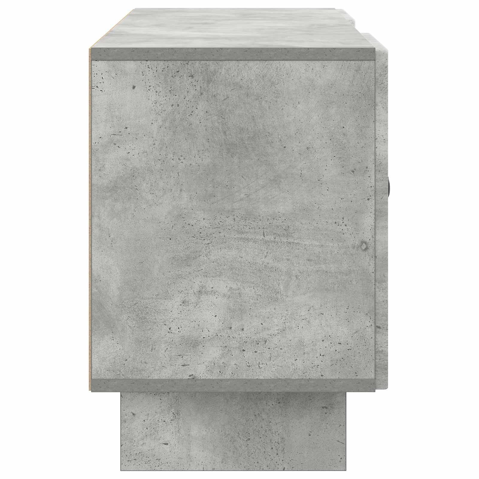 TV-Schränk 102 x 34,5 x 50 cm Betongrau Holzwerkstoff