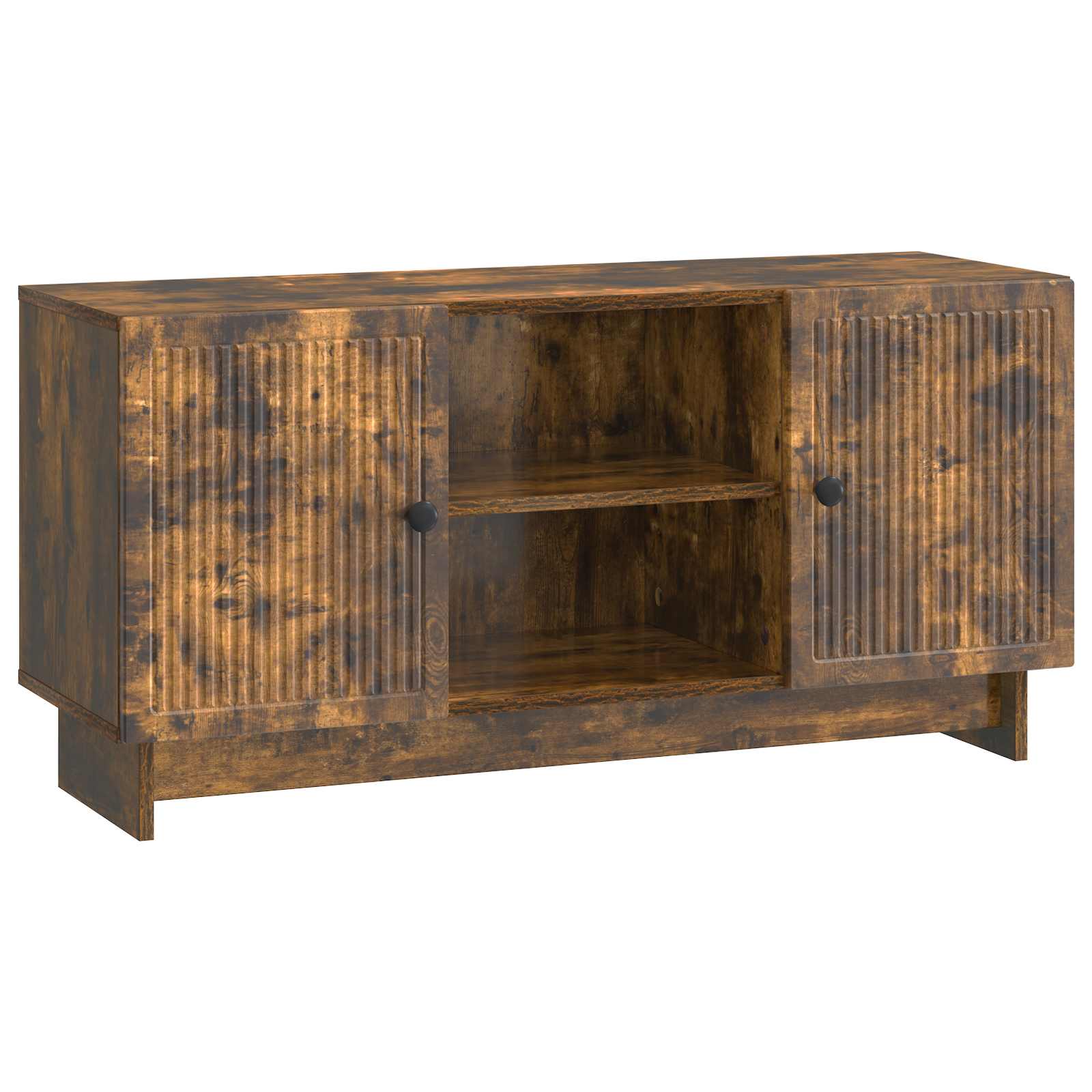 TV-Schränk 102 x 34,5 x 50 cm Geräucherte Eiche Holzwerkstoff