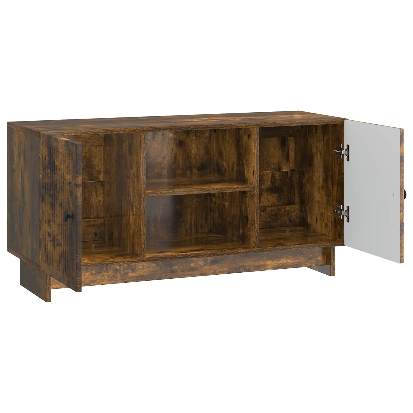 TV-Schränk 102 x 34,5 x 50 cm Geräucherte Eiche Holzwerkstoff