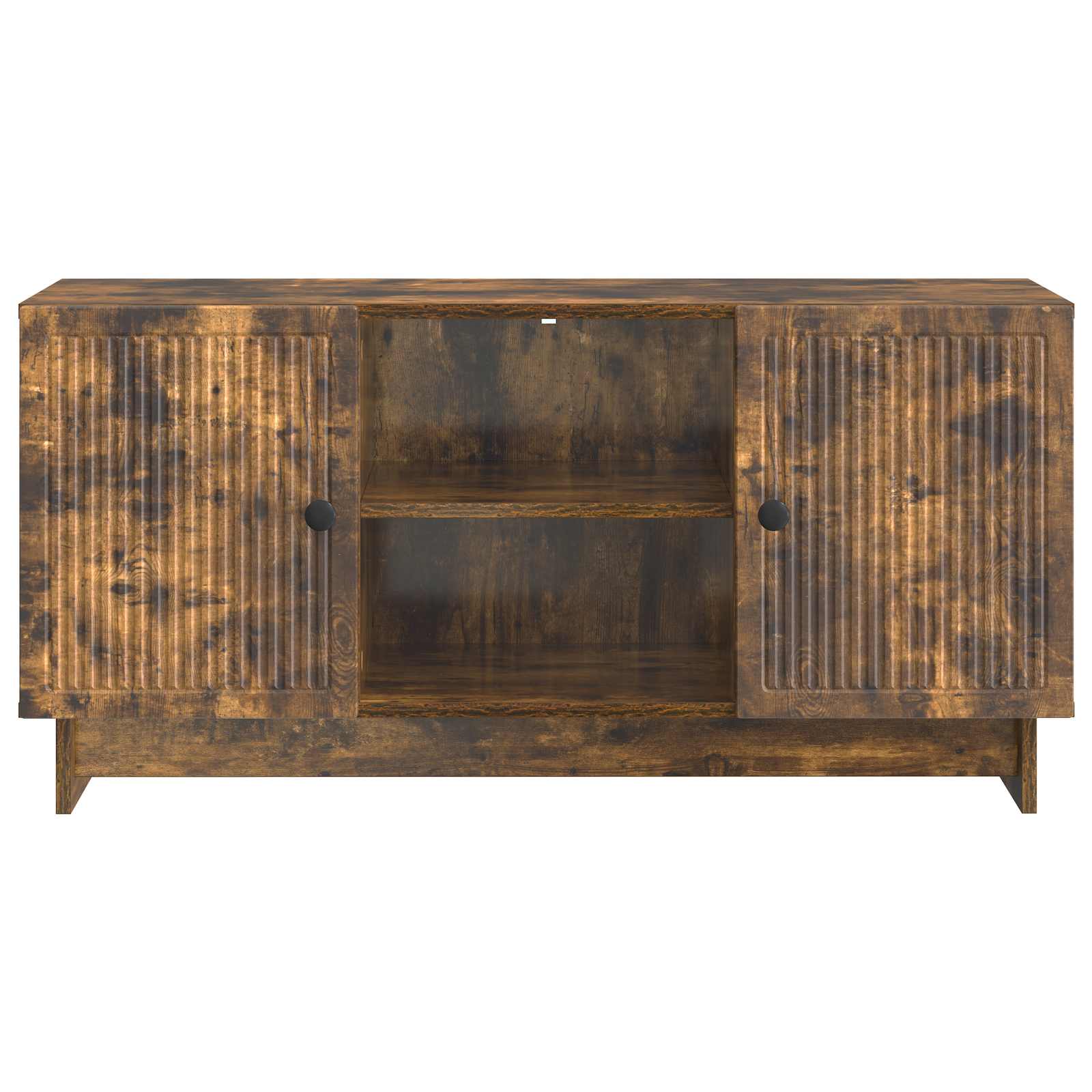 TV-Schränk 102 x 34,5 x 50 cm Geräucherte Eiche Holzwerkstoff