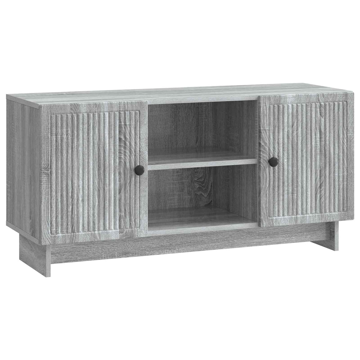 TV-Schränk 102 x 34,5 x 50 cm Grau Sonoma Holzwerkstoff