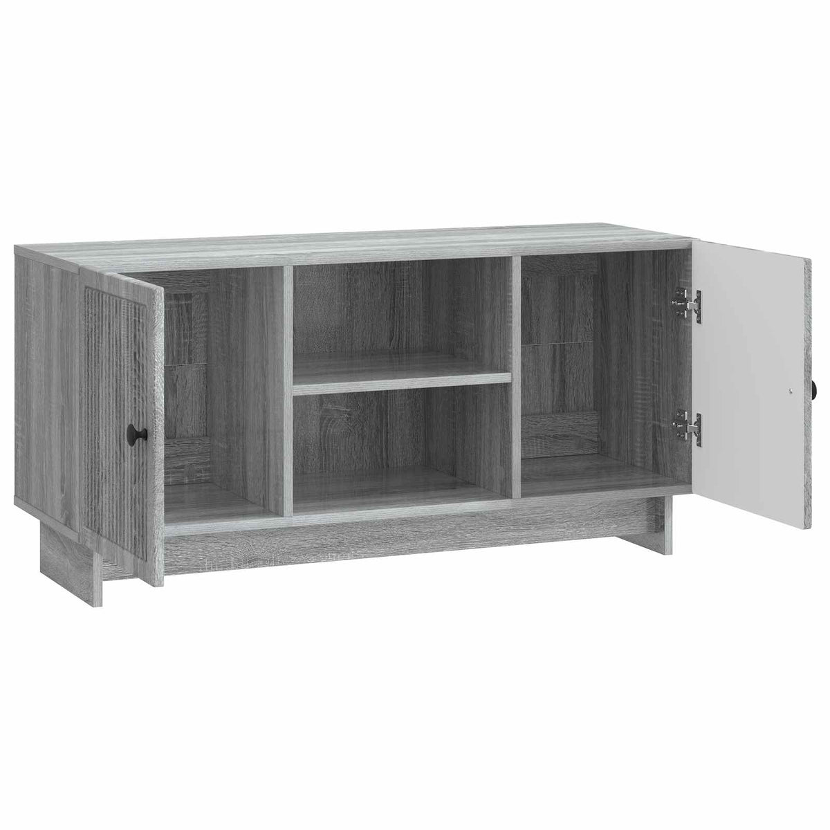 TV-Schränk 102 x 34,5 x 50 cm Grau Sonoma Holzwerkstoff