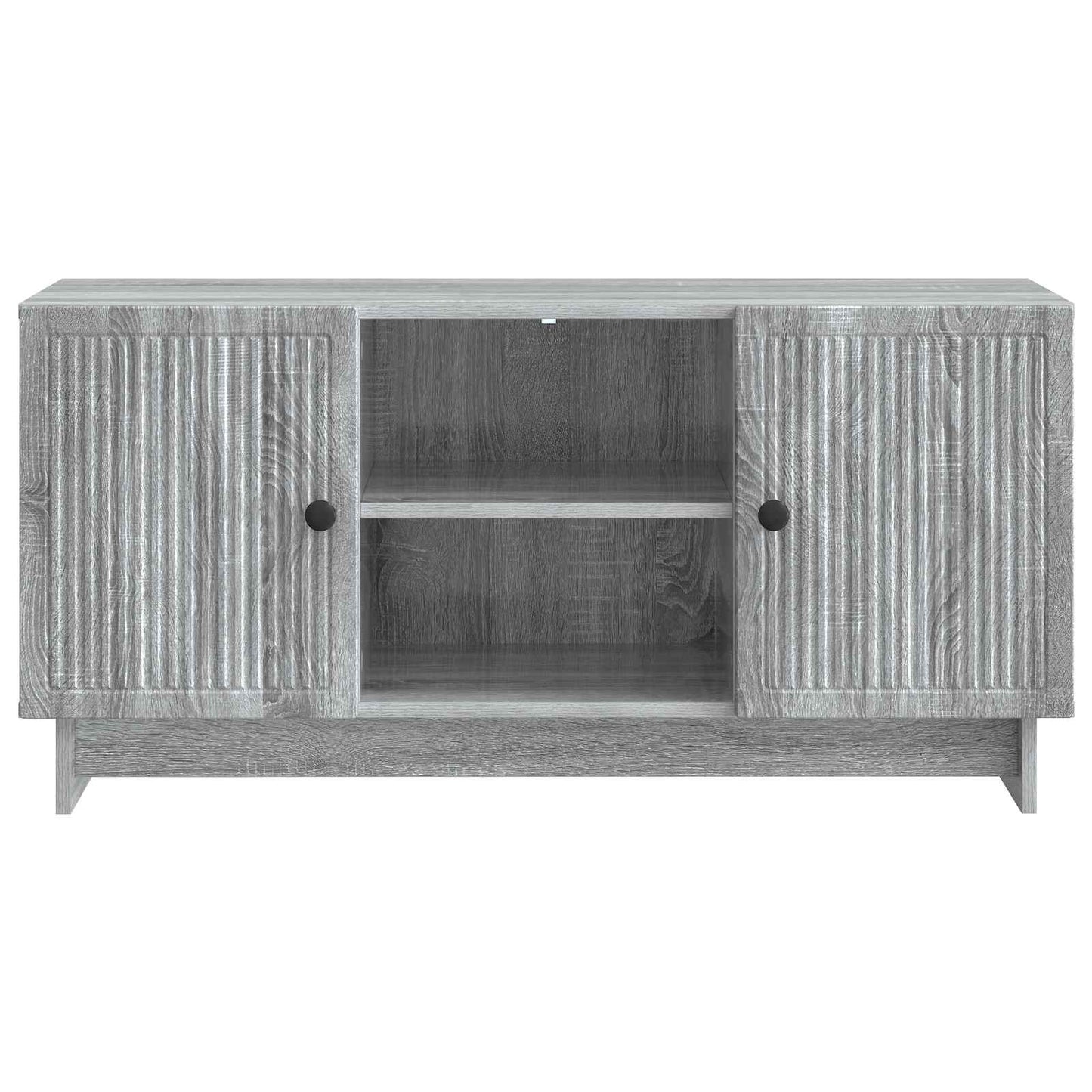 TV-Schränk 102 x 34,5 x 50 cm Grau Sonoma Holzwerkstoff