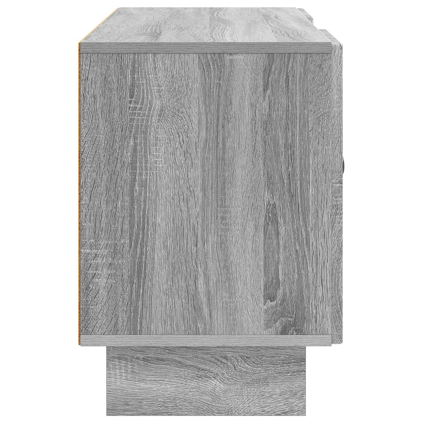 TV-Schränk 102 x 34,5 x 50 cm Grau Sonoma Holzwerkstoff