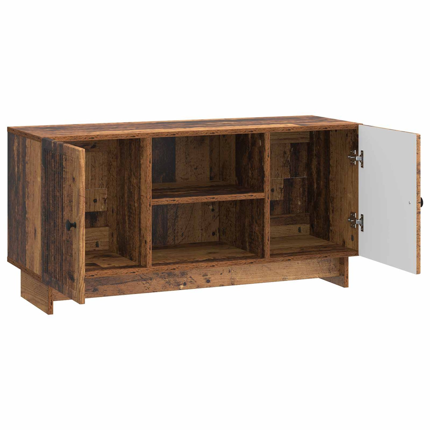 TV-Schränk 102 x 34,5 x 50 cm Altholz Holzwerkstoff