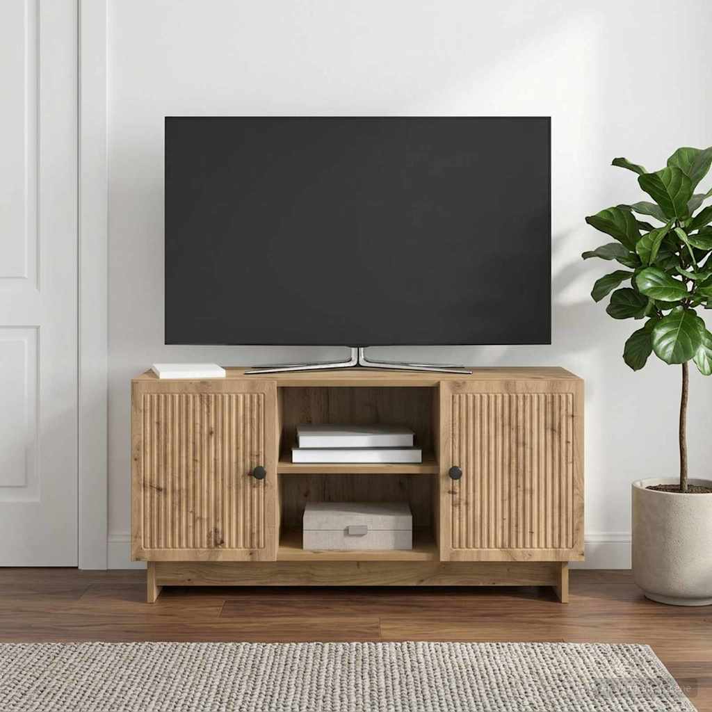 TV-Schränk 102 x 34,5 x 50 cm Artisan-Eiche Holzwerkstoff