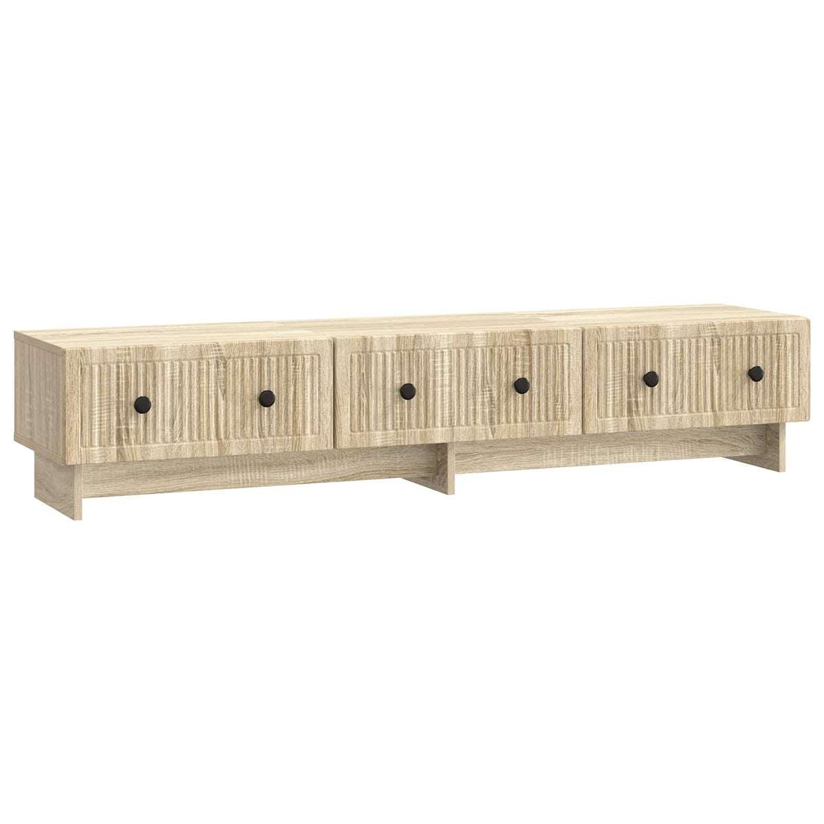 TV-Schränk 147 x 34,5 x 30 cm Sonoma-Eiche Holzwerkstoff