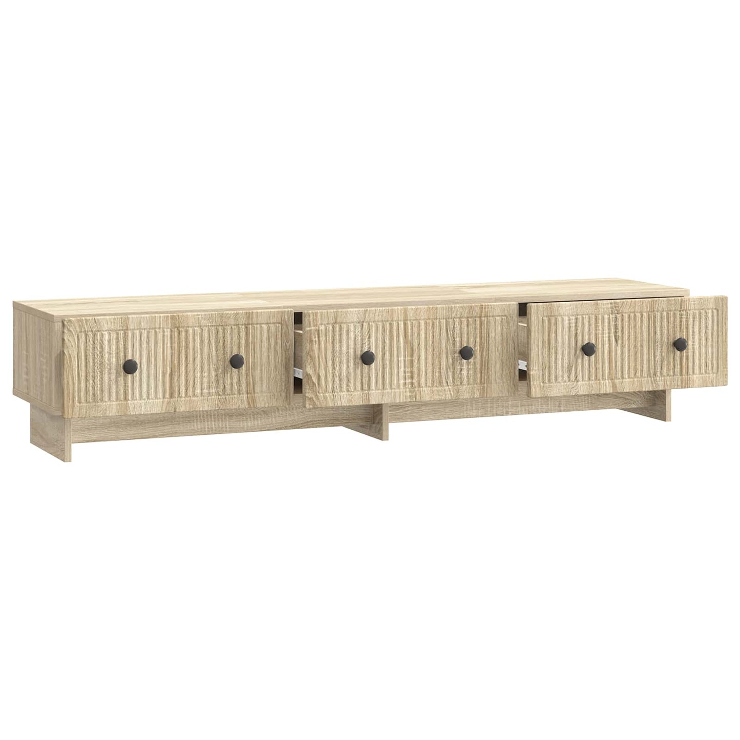 TV-Schränk 147 x 34,5 x 30 cm Sonoma-Eiche Holzwerkstoff