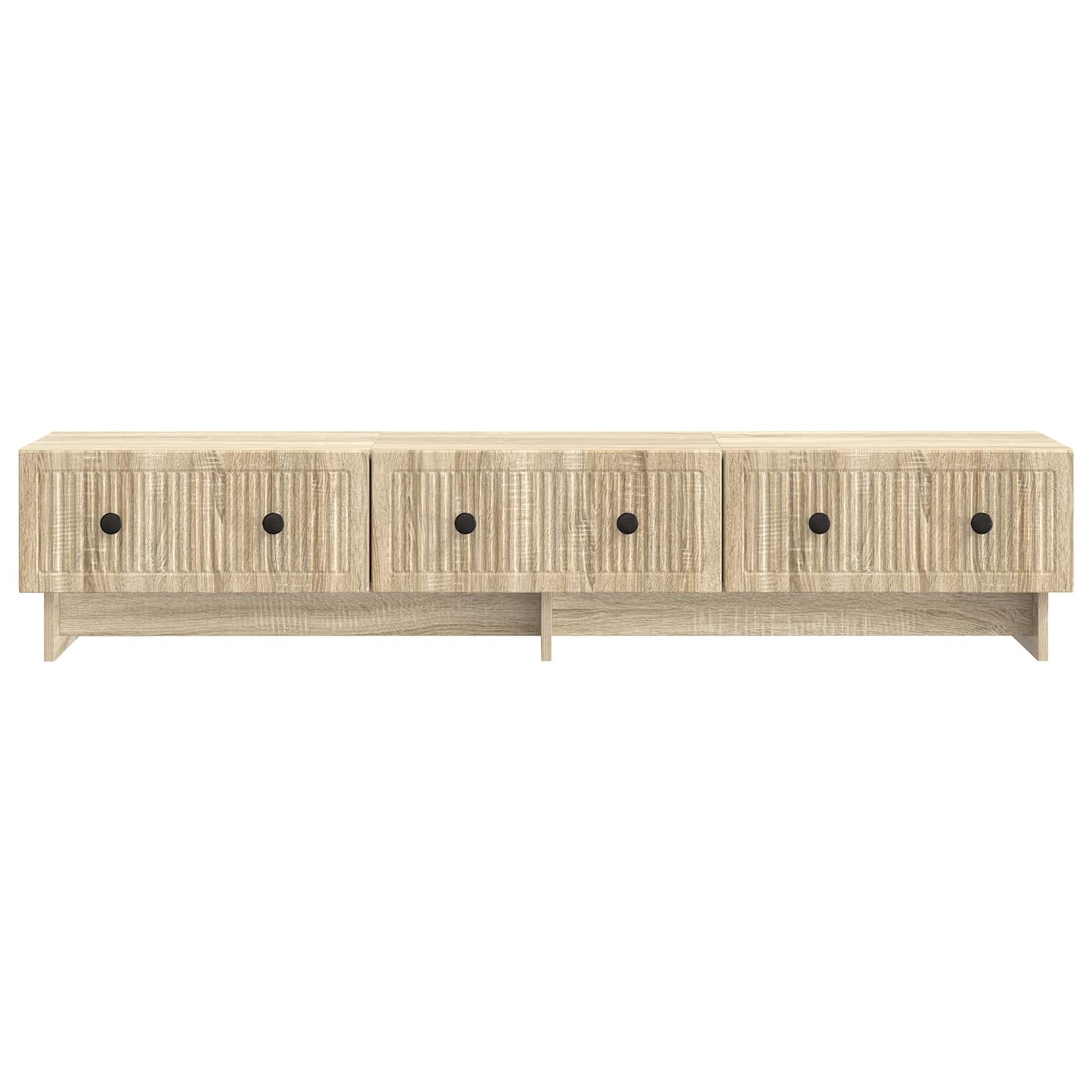 TV-Schränk 147 x 34,5 x 30 cm Sonoma-Eiche Holzwerkstoff