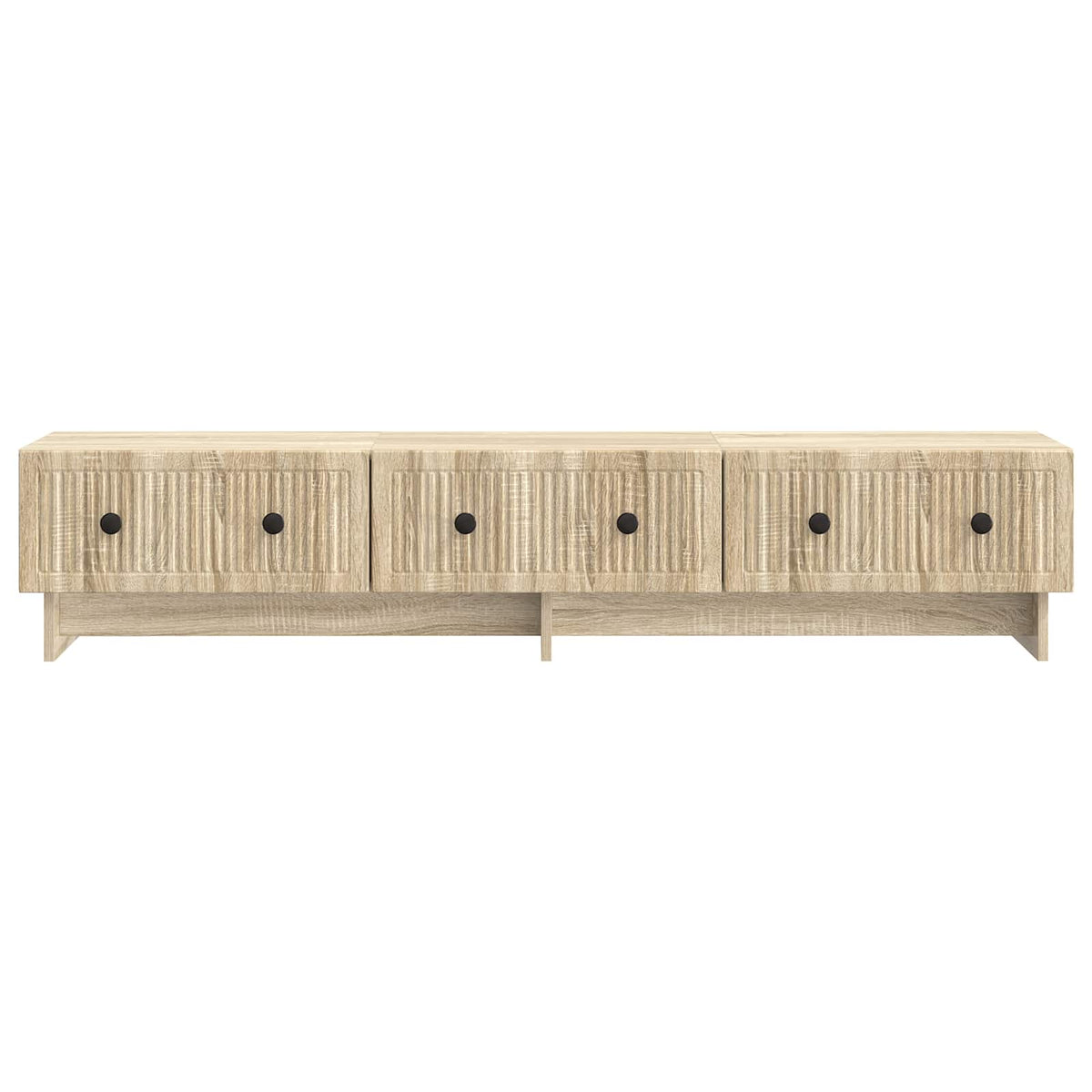 TV-Schränk 147 x 34,5 x 30 cm Sonoma-Eiche Holzwerkstoff