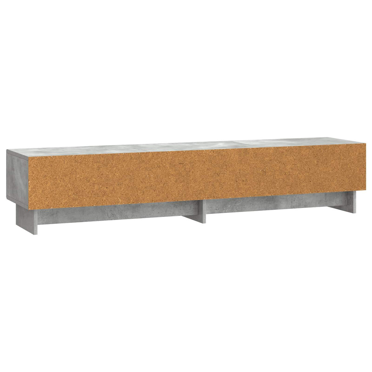 TV-Schränk 147 x 34,5 x 30 cm Betongrau Holzwerkstoff