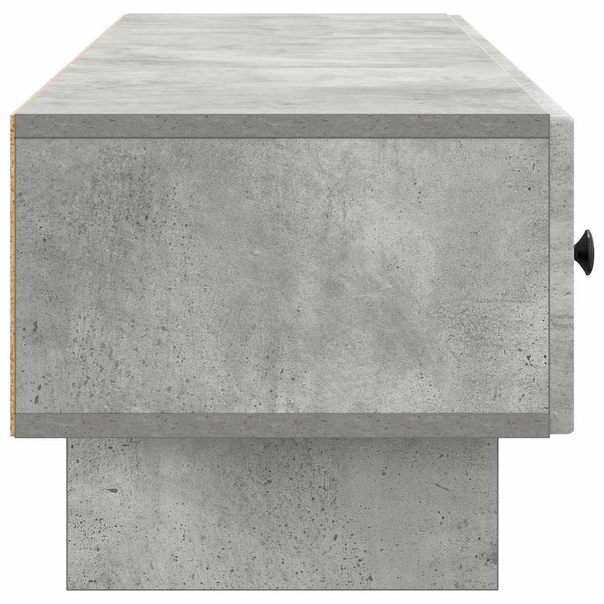 TV-Schränk 147 x 34,5 x 30 cm Betongrau Holzwerkstoff