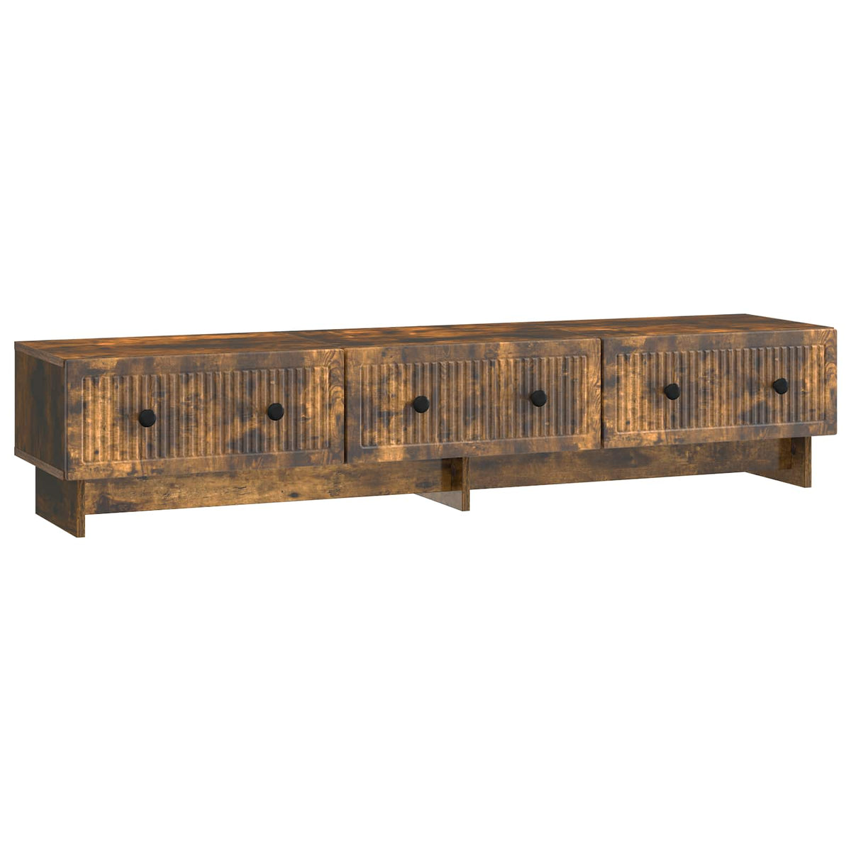 TV-Schränk 147 x 34,5 x 30 cm Räuchereiche Holzwerkstoff