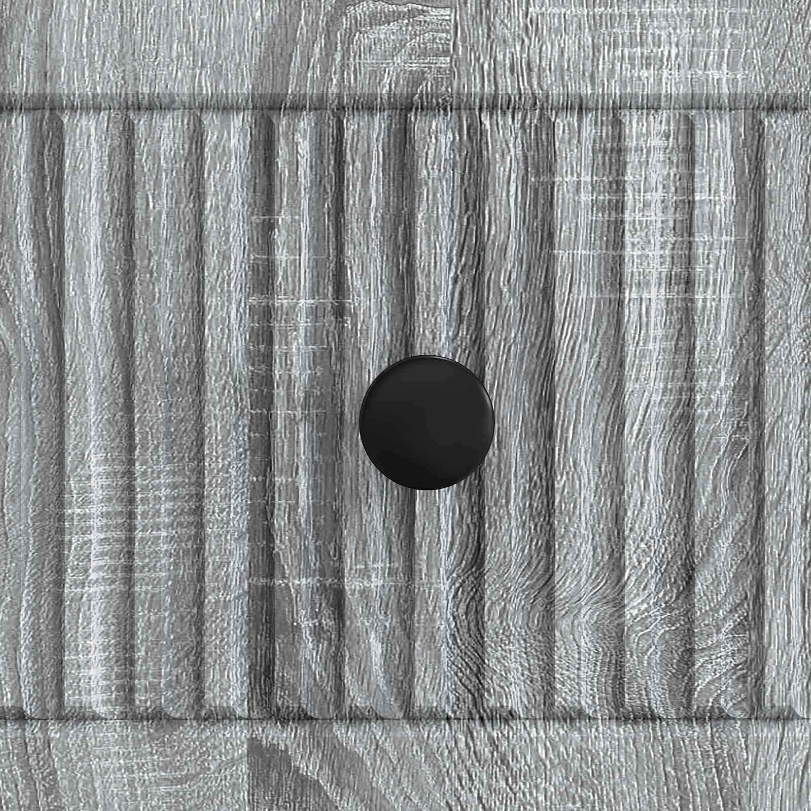 TV-Schränk 147 x 34,5 x 30 cm Sonoma-Grau Holzwerkstoff