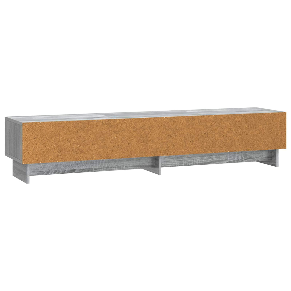 TV-Schränk 147 x 34,5 x 30 cm Sonoma-Grau Holzwerkstoff