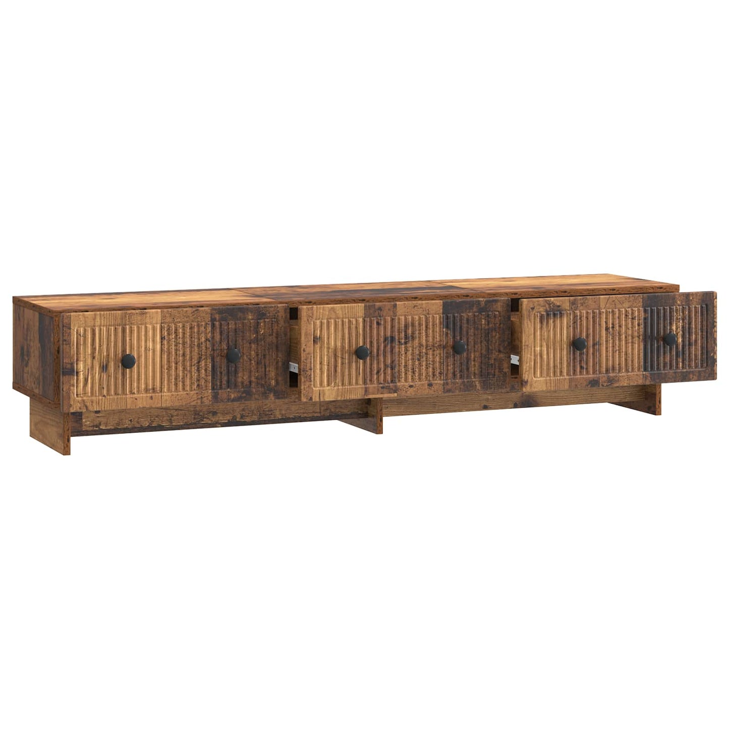 TV-Schränk 147 x 34,5 x 30 cm Altholz Holzwerkstoff