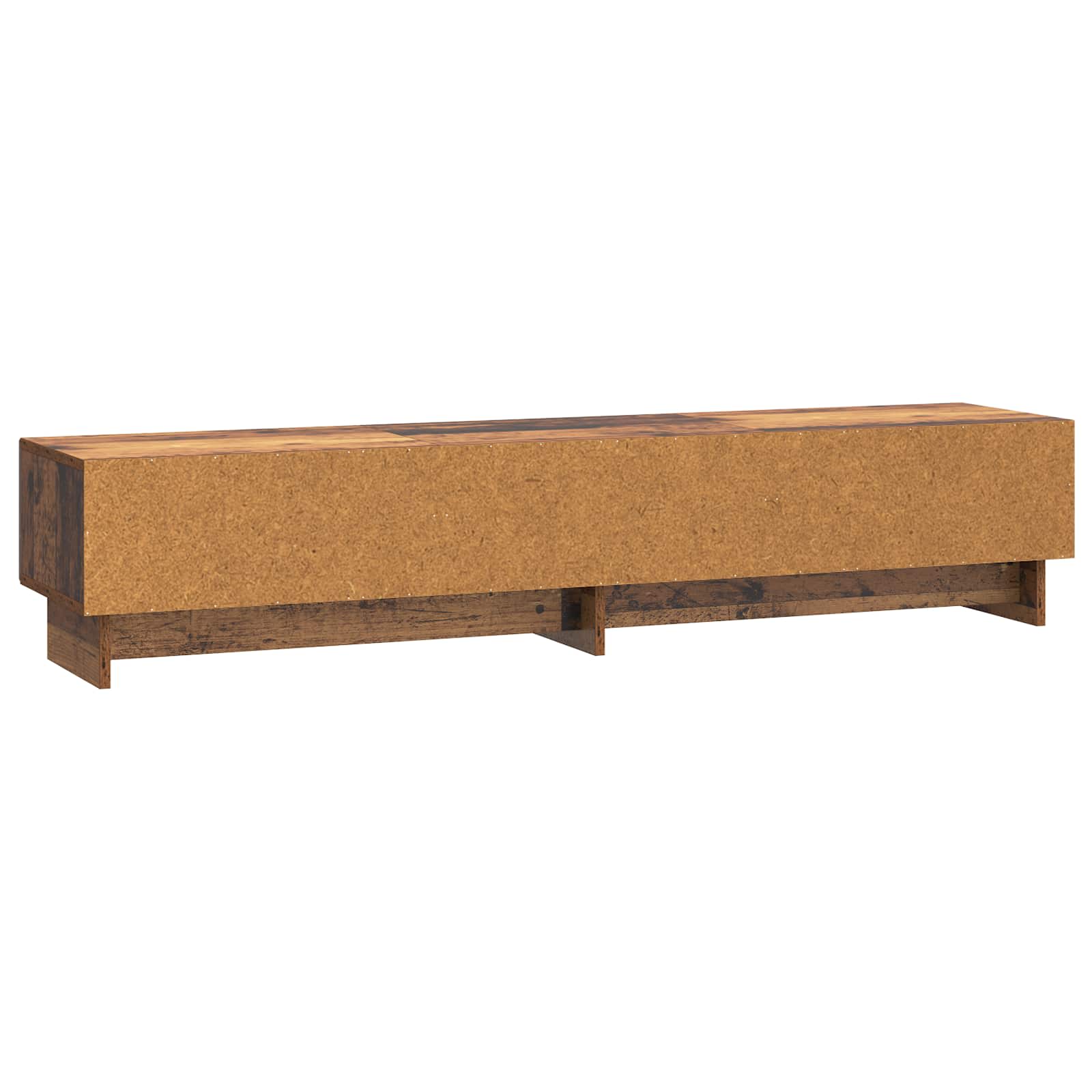TV-Schränk 147 x 34,5 x 30 cm Altholz Holzwerkstoff