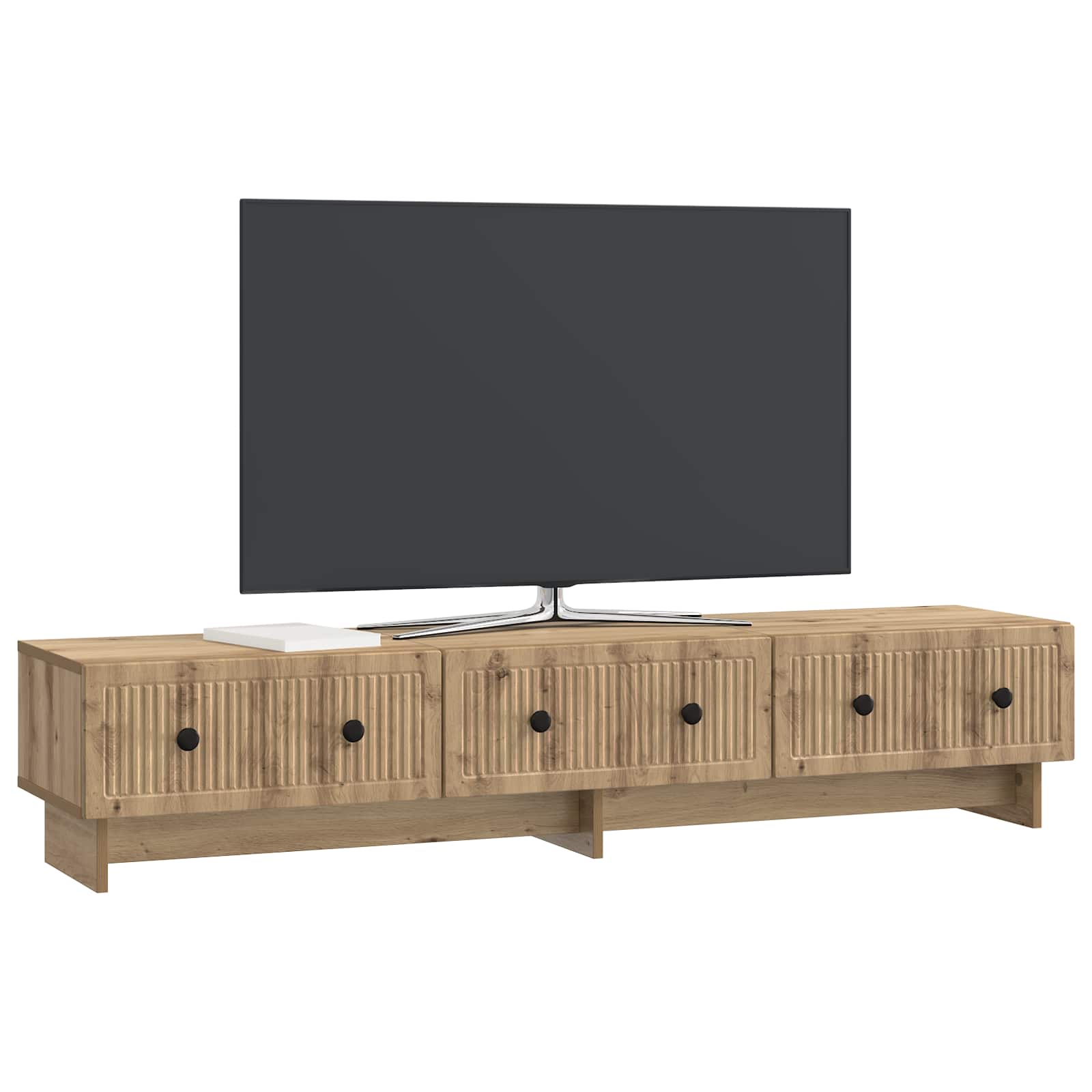 TV-Schränk 147 x 34,5 x 30 cm Artisan-Eiche Holzwerkstoff