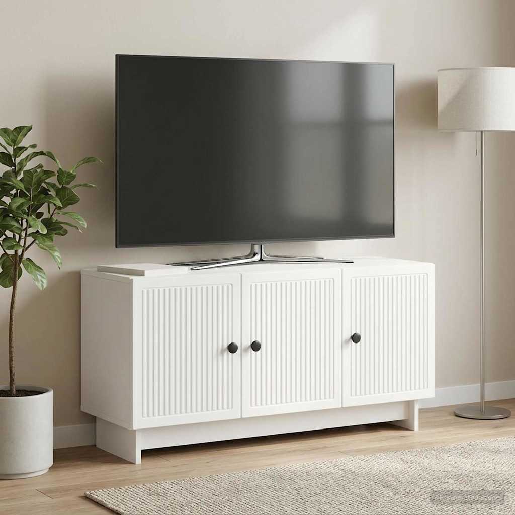 TV-Schränk Weiß 99 x 34,5 x 50 cm Holzwerkstoff