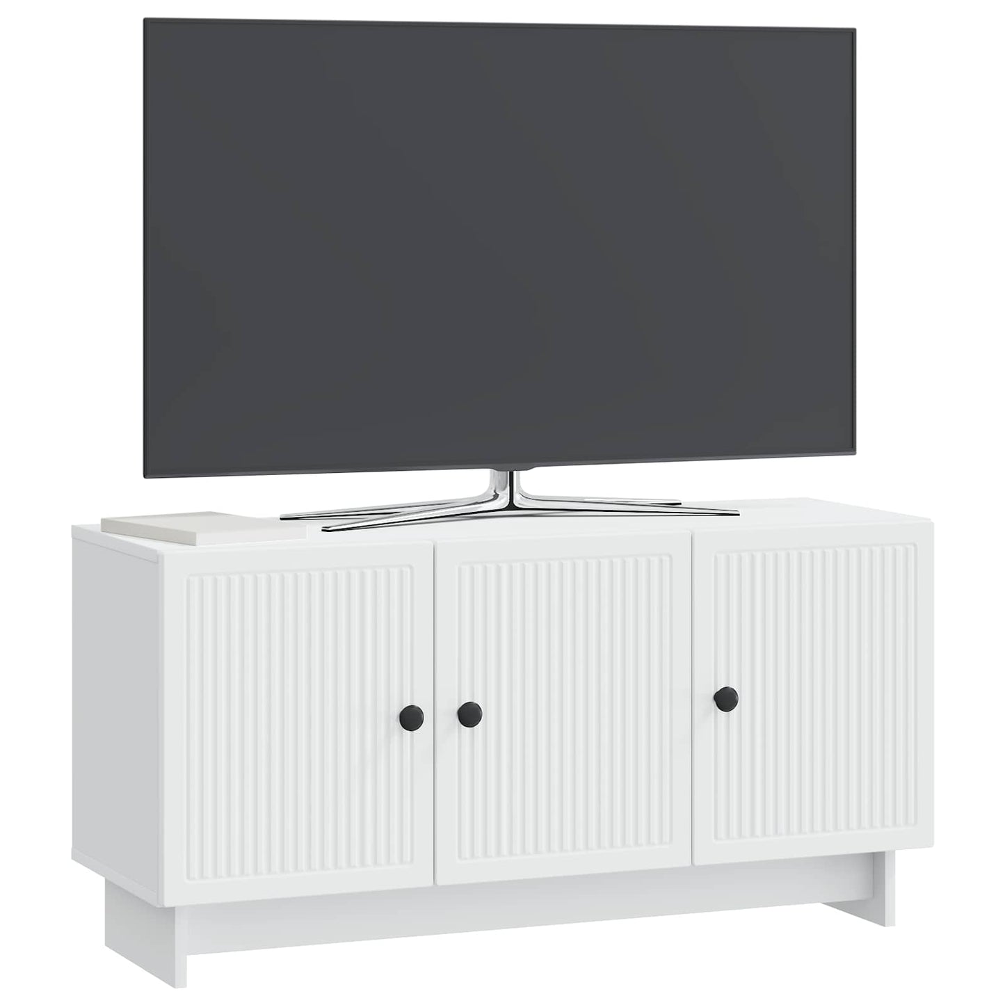 TV-Schränk Weiß 99 x 34,5 x 50 cm Holzwerkstoff
